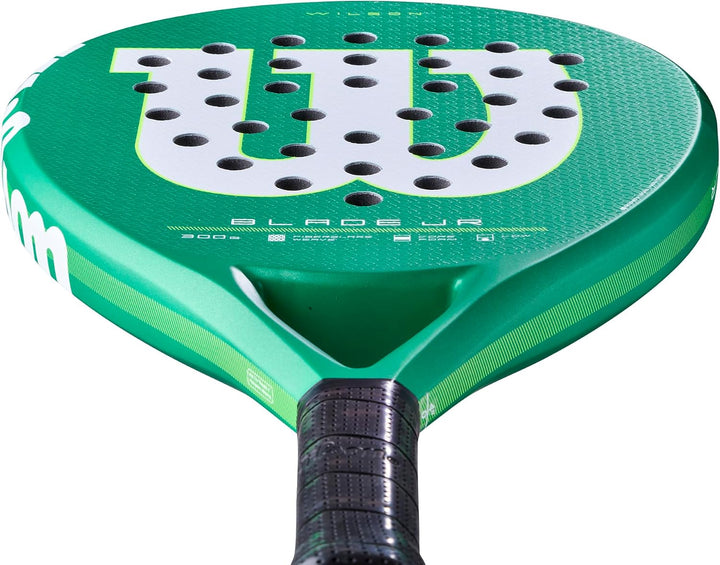Wilson Blade Jr V4 Padel Grün