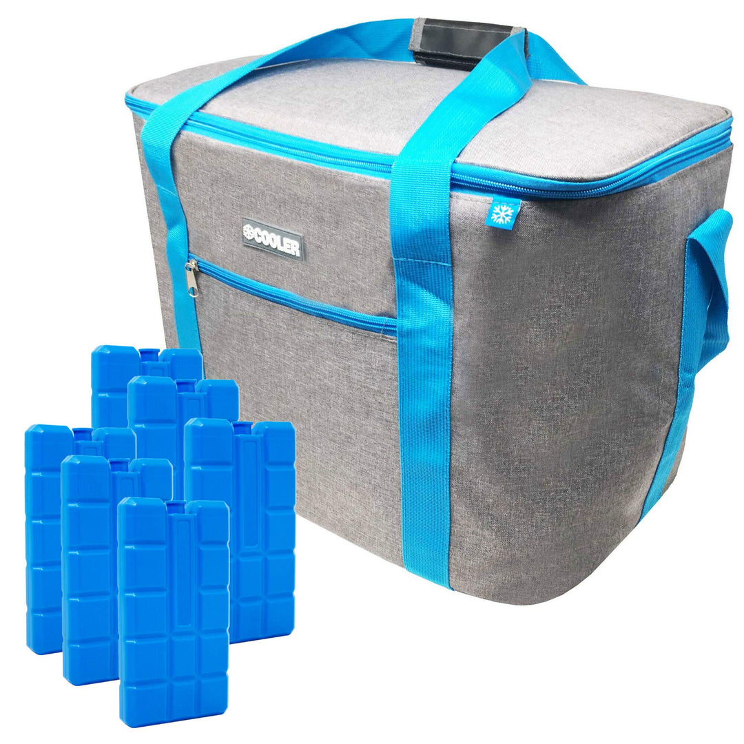 ToCi Kühltasche 36 Liter Isoliertasche Thermotasche Picknicktasche für Picknick Camping Urlaub Wande