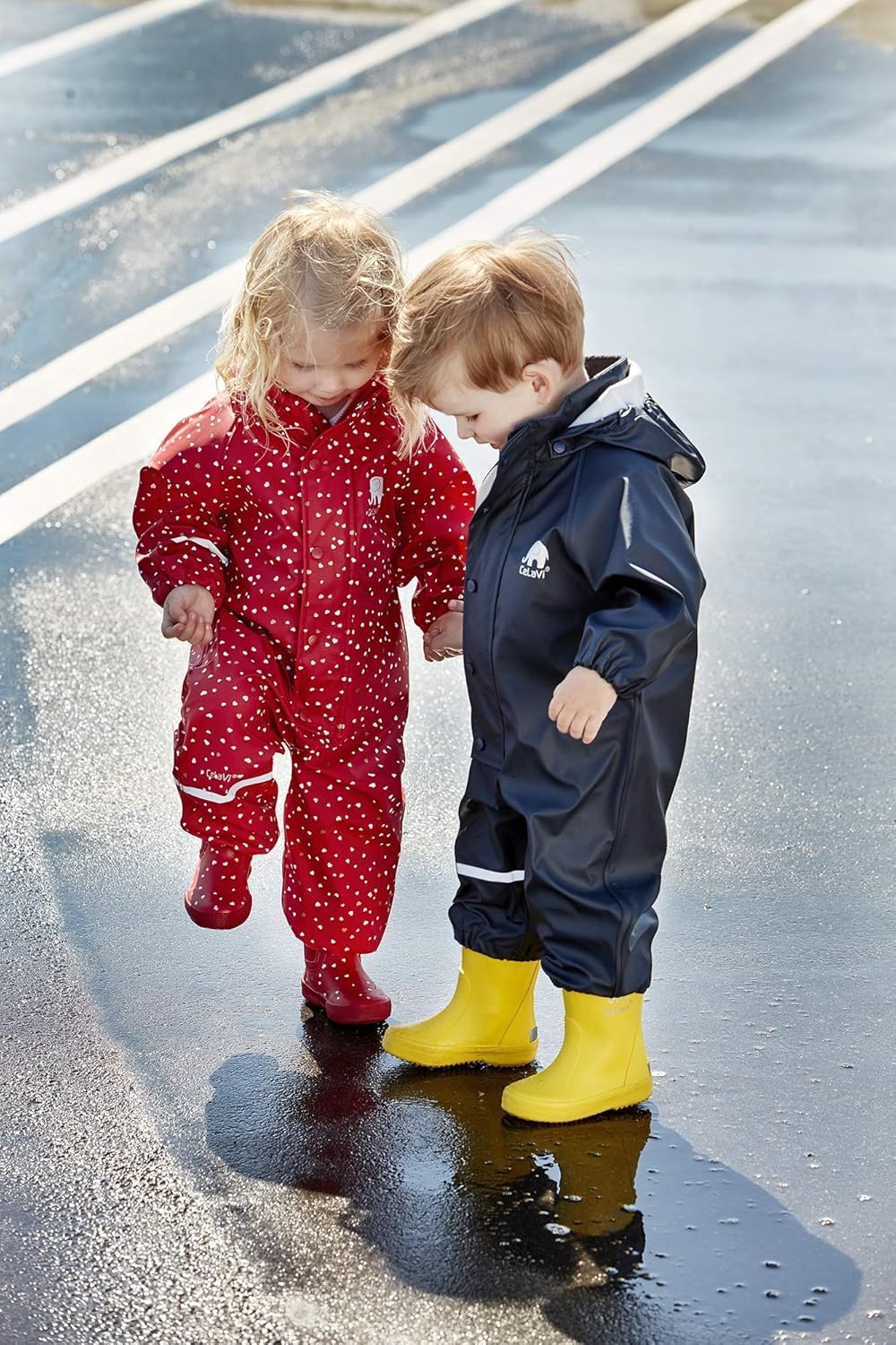 Celavi Unisex Basic Pu Rain Suit Regenjacke 110 Dark Navy, 110 Dark Navy