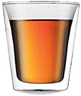 Bodum CANTEEN Gläser-Set (Doppelwandig, 0,2 liters) transparent 0,2 L - 2 Stück, 0,2 L - 2 Stück