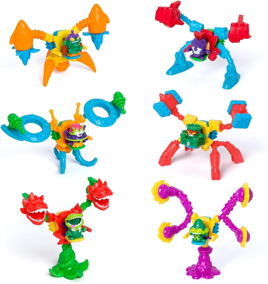 SUPERTHINGS Mutant Battle Series - Komplette Sammlung von 12 Exoskeletten aus der Mutant Battle Seri
