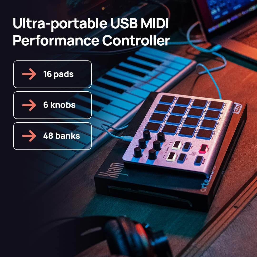ESI Xjam | USB MIDI Performance Controller