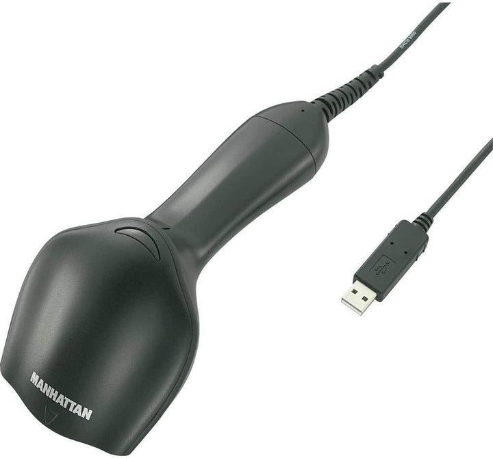 Manhattan CCD Long Range Barcodescanner 500 mm Scanreichweite USB schwarz 460835 long Range CCD 500