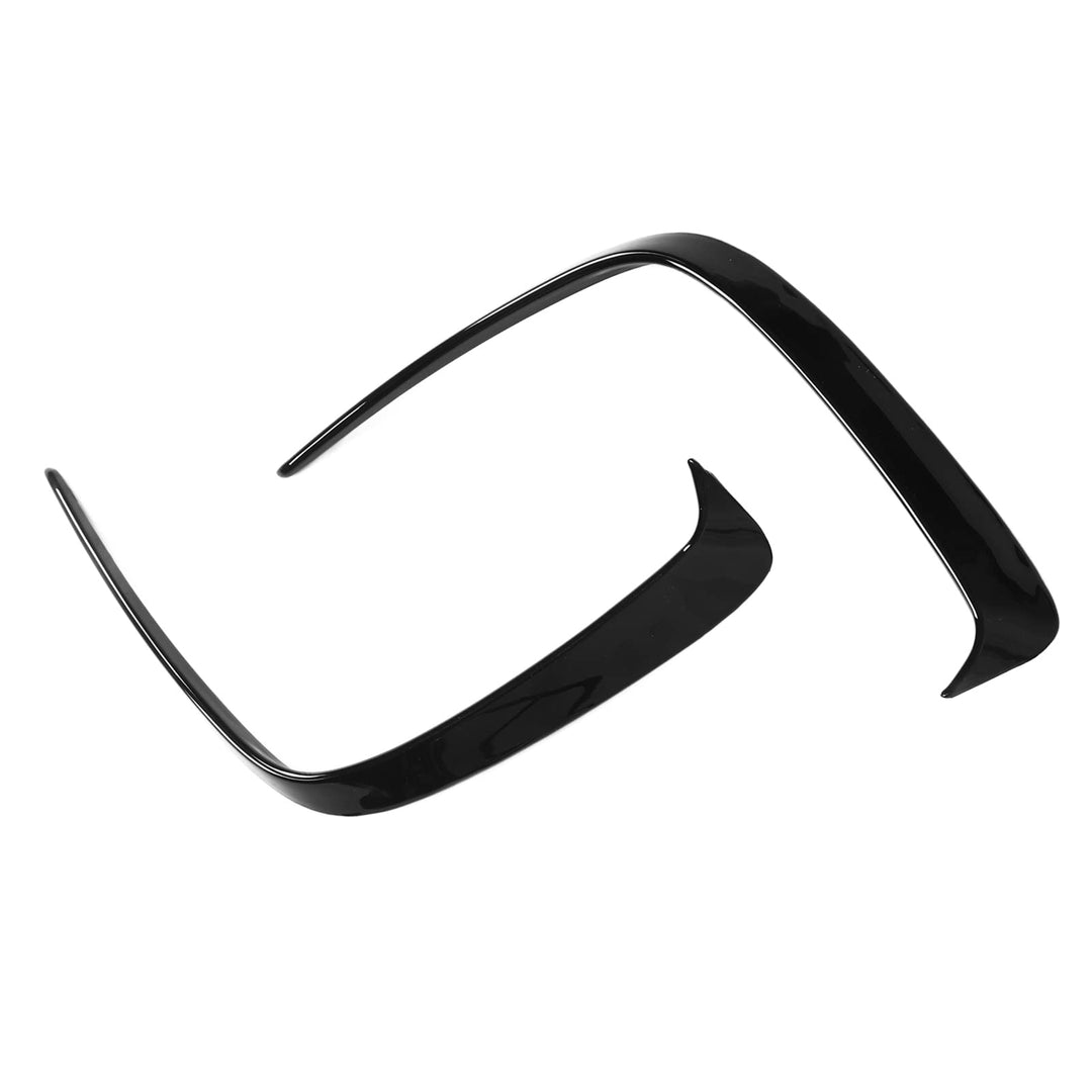 Jadeshay Auto Heckstossstangenspoiler, 1 Paar Heckstossstangensplitter Ersatz Auto Heckschürze Spoil