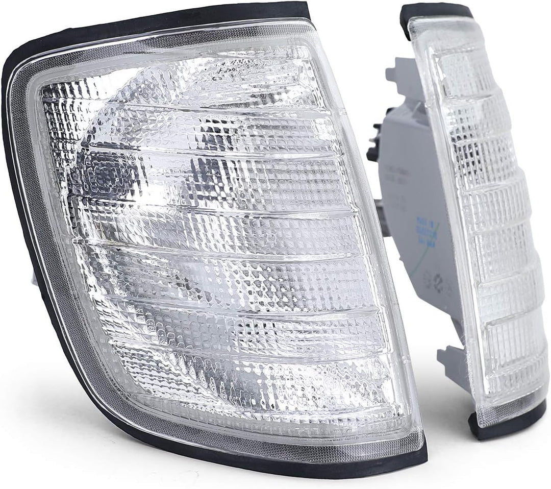 Carparts-Online Blinker Weiss Paar für Mercedes E-Klasse W124 C124 S124 85-95