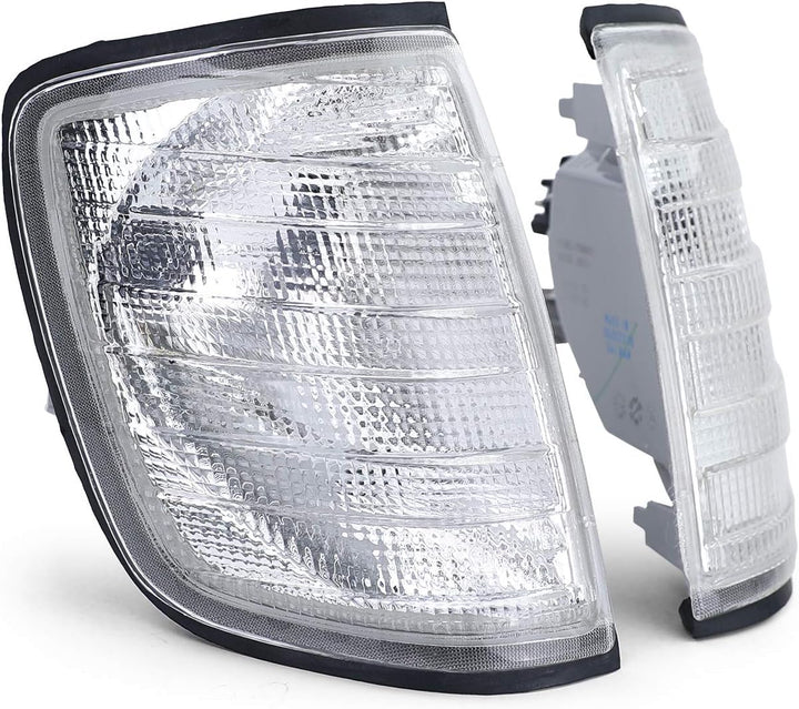 Carparts-Online Blinker Weiss Paar für Mercedes E-Klasse W124 C124 S124 85-95