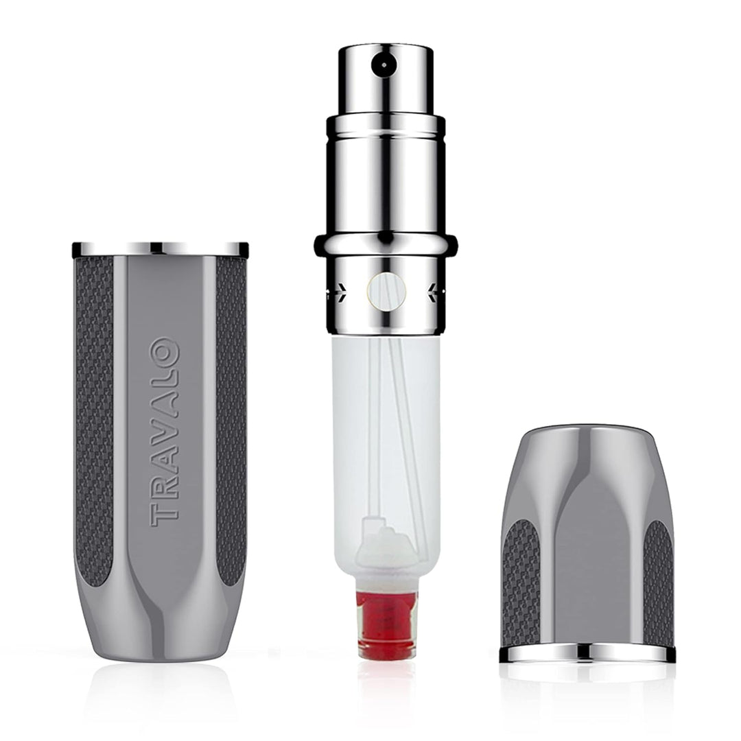 Travalo Vector Silver Parfümzerstäuber Grau, Grau