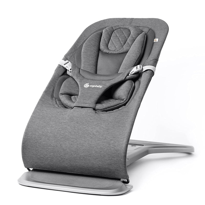 Ergobaby 3-in-1 Evolve Bouncer, Ergonomische Babywippe für Neugeborene ab Geburt bis zum Kleinkind,