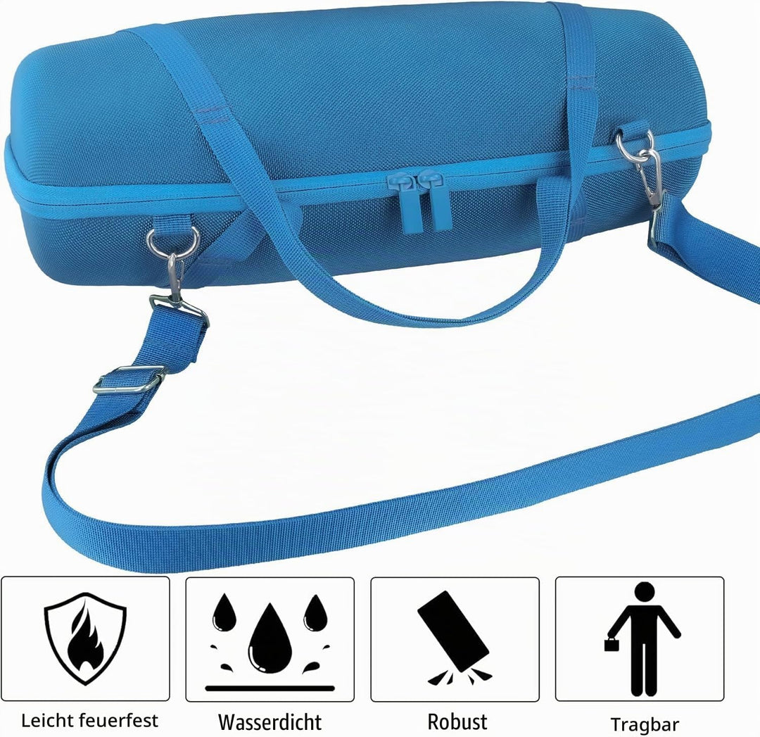 co2CREA Hart Reise Schutz Hülle Etui Tasche für JBL Xtreme 4 Tragbarer Bluetooth Lautsprecher,Nur Ta