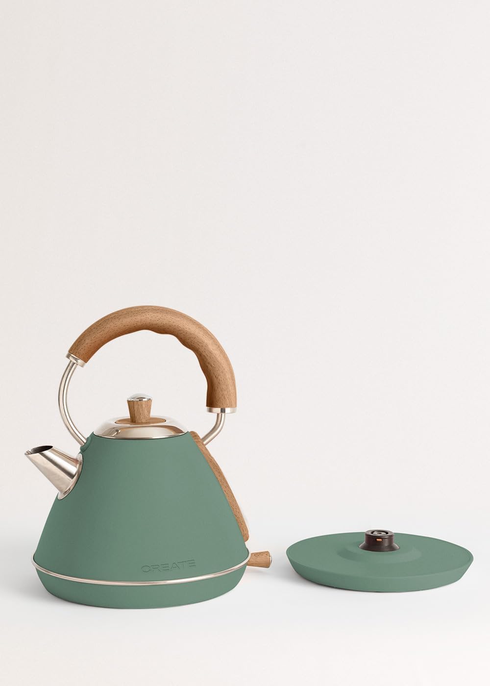 CREATE/PACK TOAST RETRO + KETTLE RETRO M/Toaster Grün-Sage mit Wasserkocher Grün-Sage/Wasserkocher 1