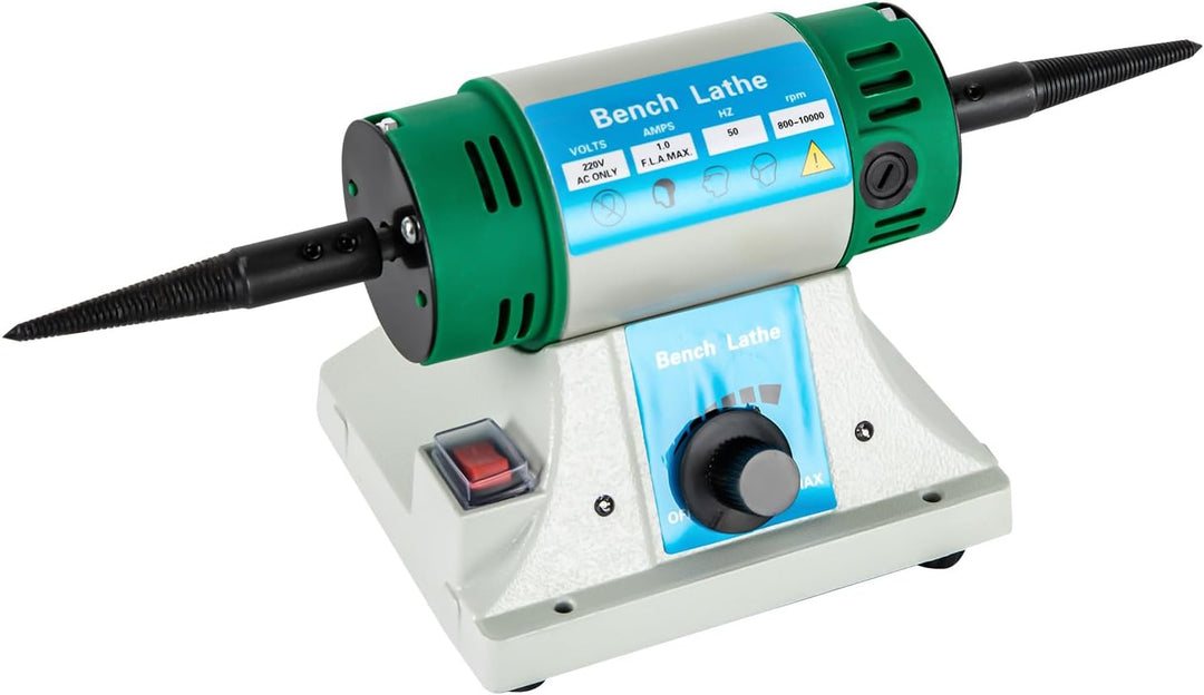 Poliermaschine Schmuck 320 W Schleifmaschine Tischpolierer 800-10000 rpm Tisch Poliermaschine für Sc