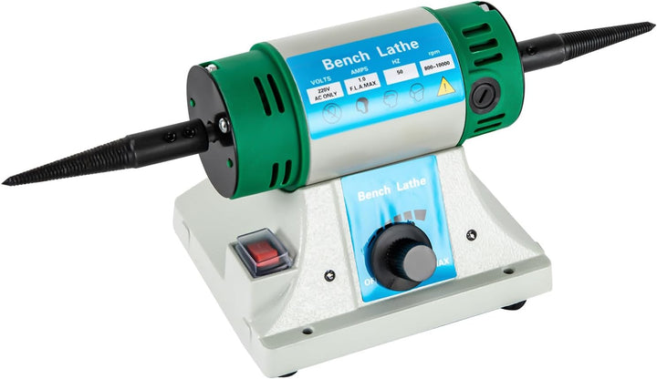 Poliermaschine Schmuck 320 W Schleifmaschine Tischpolierer 800-10000 rpm Tisch Poliermaschine für Sc