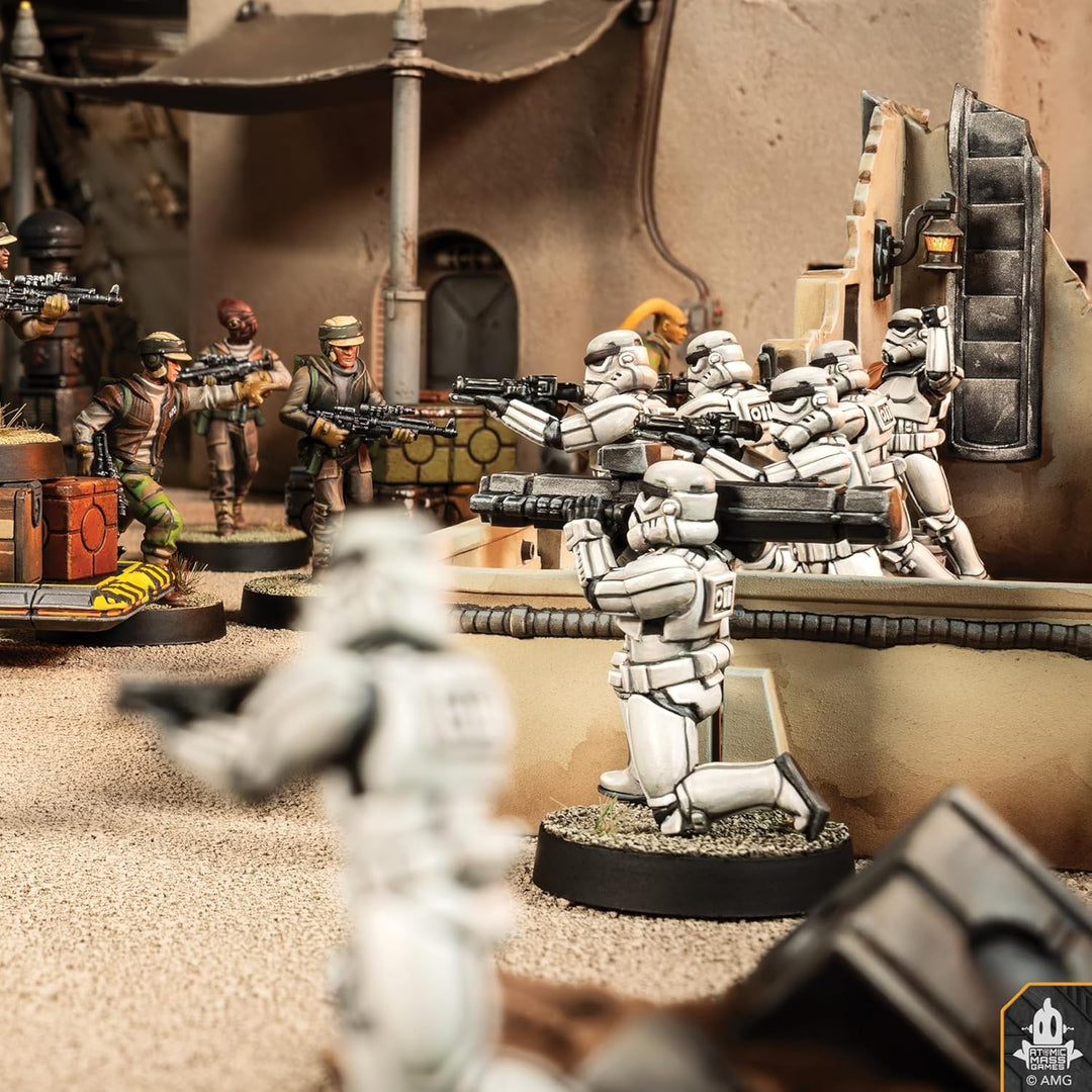 Atomic Mass Games, Star Wars: Legion - Rebel Troopers (Rebellentruppen), Erweiterung, Tabletop, 2 Sp