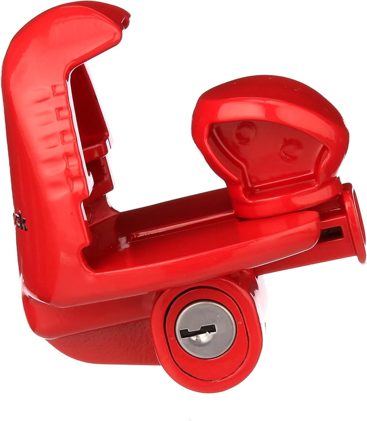 Master Lock - Universalgrösse passend für 4,8 cm, 5,1 cm und 6,4 cm Kupplungen – Anhängerschlösser #