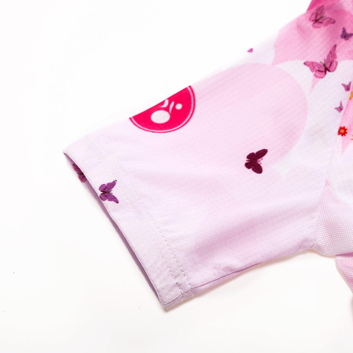 Damen Radtrikot Kurzarm Bike Shirt Top Lady Biking Bekleidung S Rose, S Rose