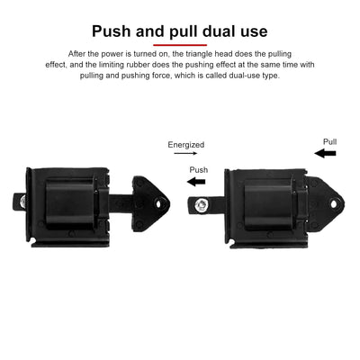 Elektromagnet-Magnetventil8MQ8(SA)-3702 AC Push-Pull-Zugmagnet-Elektromagnet 220VAC 49N Hub 20mm