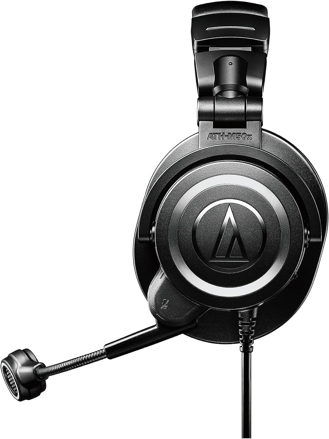 Audio-Technica M50xSTS StreamSet Streaming-Headset mit USB-Anschluss Schwarz, USB