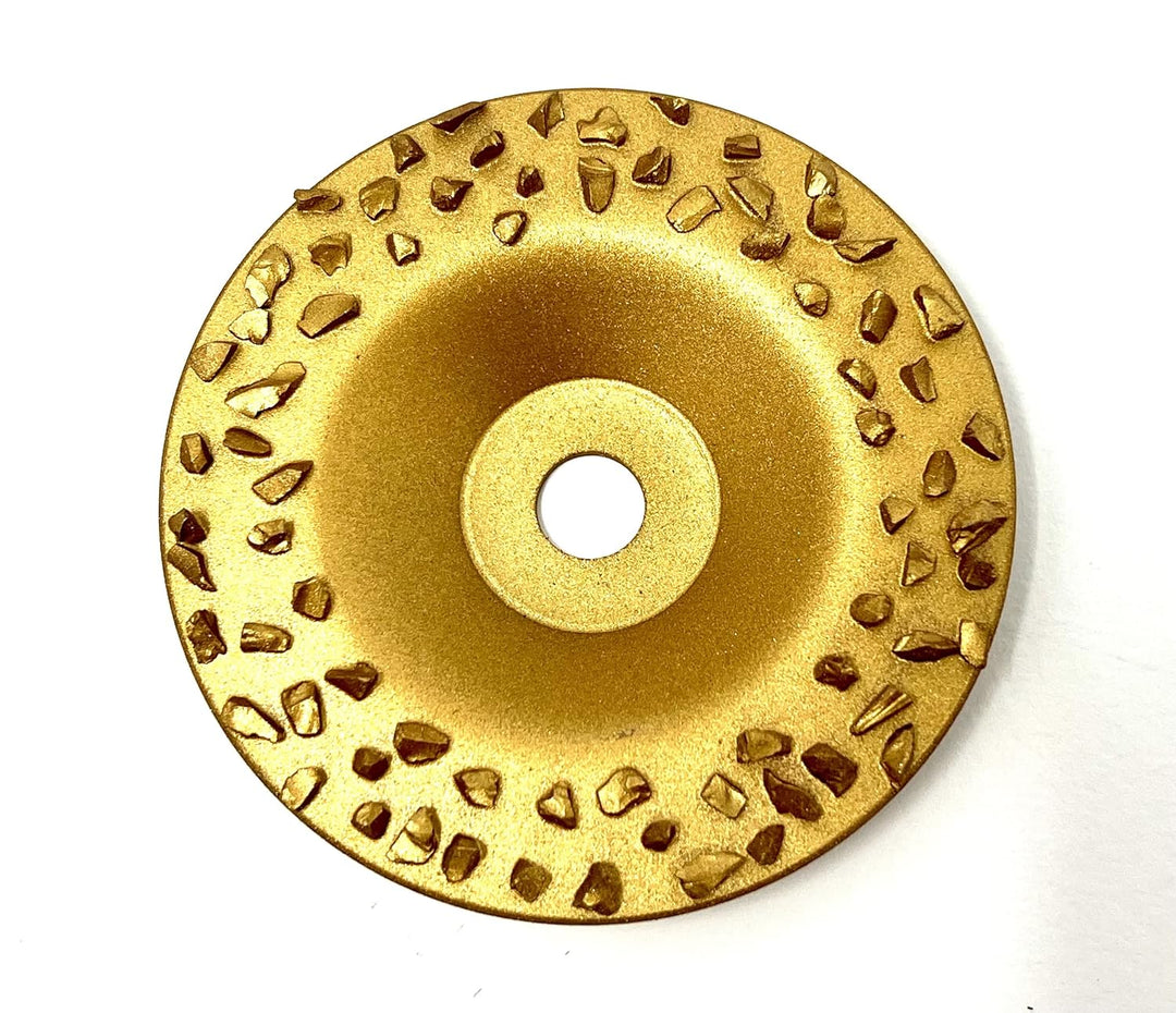 WELLERWERKZEUGE | 3er Set Raspelscheibe Schleifscheibe 76x10 Holz Hufbearbeitung für mini akku Winke