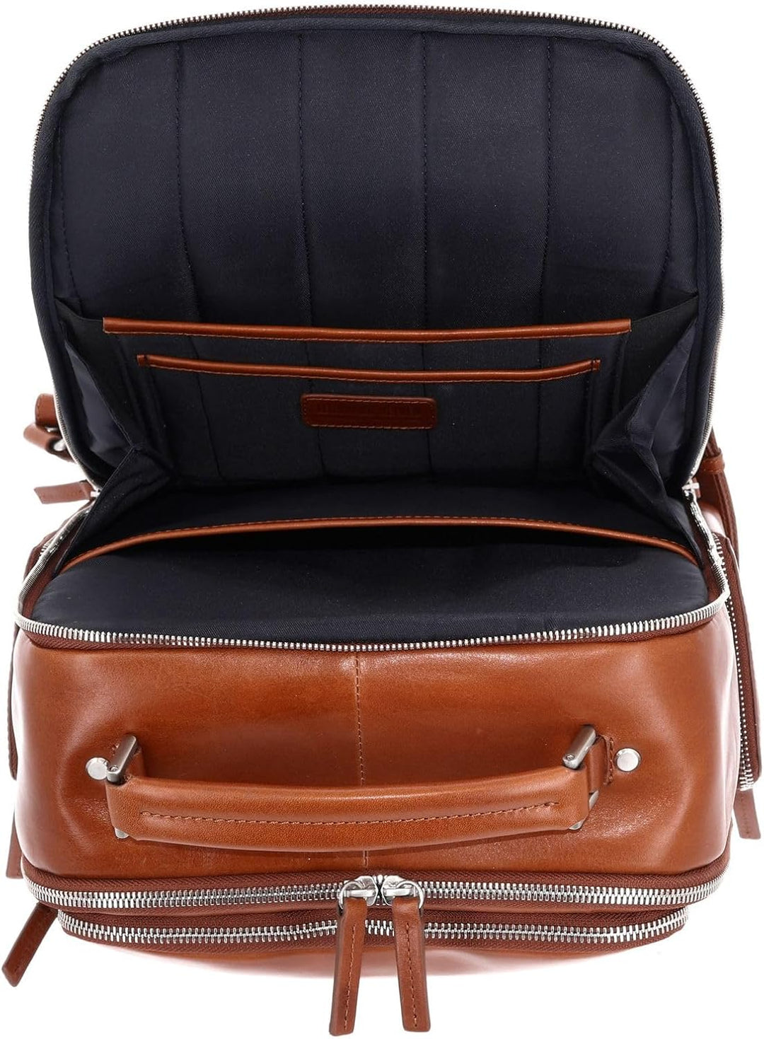 Leonhard Heyden Cambridge - Rucksack 15.6" 42 cm cognac
