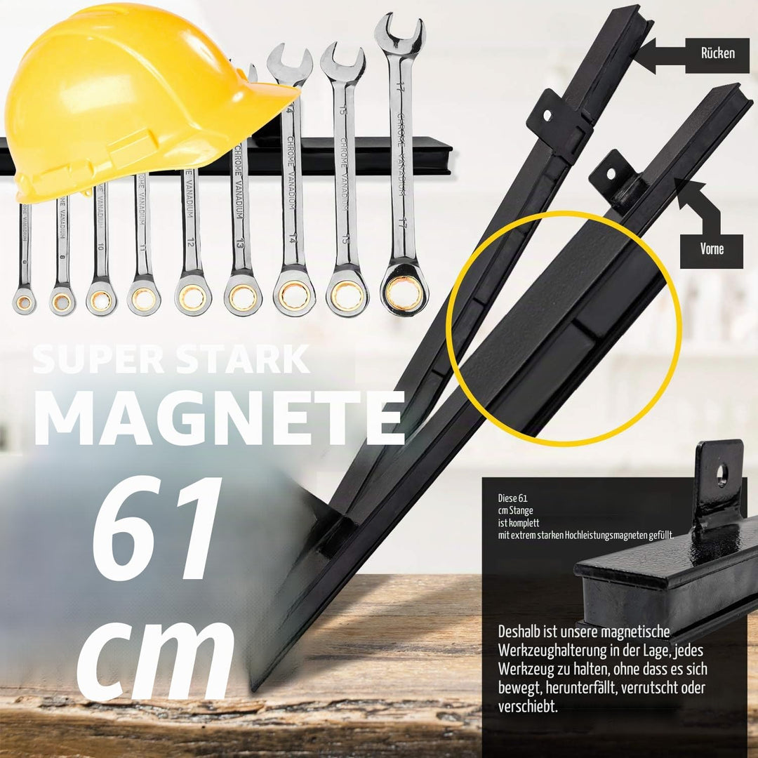 61 cm Schwerlast-werkzeughalter (Verbesserte Version) - Starke Zugkraft für Handwerkzeuge - Profi ma