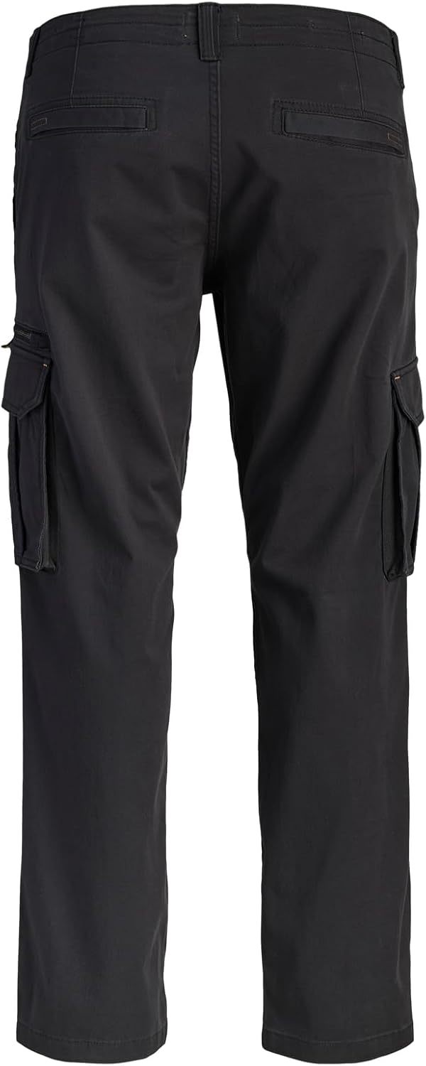JACK & JONES Male Cargo-Hose Relaxed Fit Cargo-Hose XS Schwarz, XS Schwarz