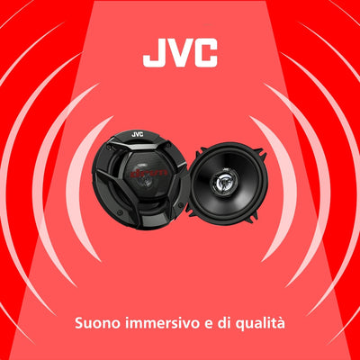 JVC CS-DR520 2-Wege-Koaxial-Lautsprecher 13 cm schwarz