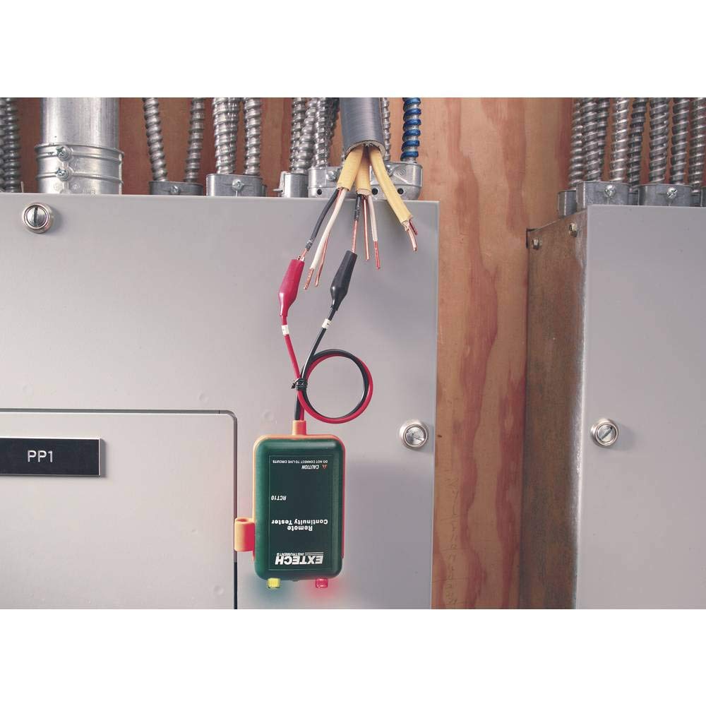 Extech Instruments CT20 Fern- und Lokal-Durchgangsprüfer, Grün Single, Single