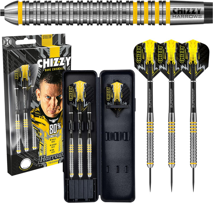Harrows Chizzy Dartpfeile aus 80% Wolfram 48 mehrfarbig, 48 mehrfarbig