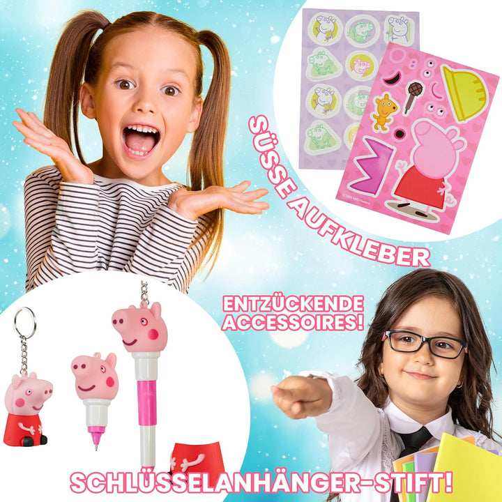 Get Trend Peppa Pig Adventskalender 2025 Kinder Weihnachtskalender mit 24 Türchen & Geschenken, Coun