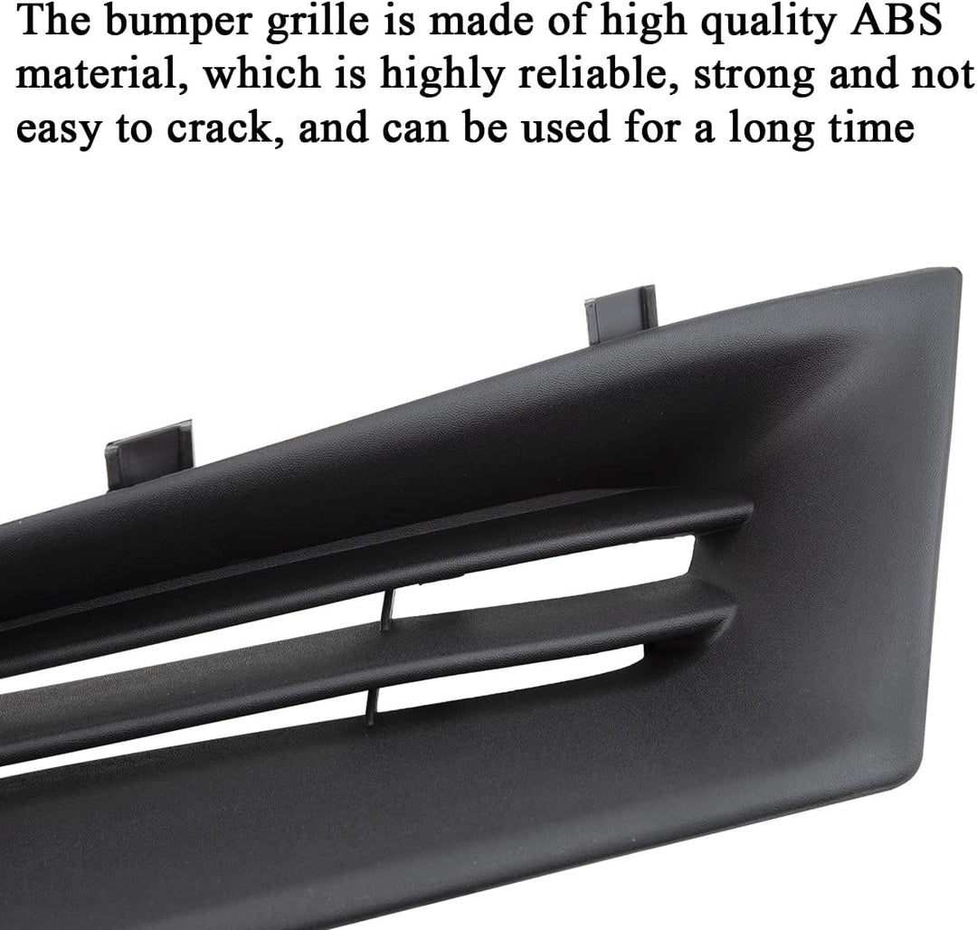 MangWany Frontstossstangengrill Nebelscheinwerfer Open Vent Ansaugnebelscheinwerferabdeckung 7701208