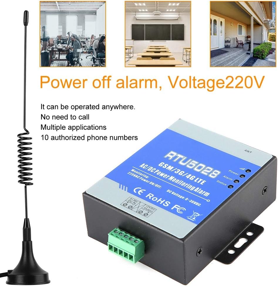 Leapiture GSM-Alarmsystem RTU5028 GSM-Spannungsstatusüberwachung für Stromausfall/Wiederherstellungs