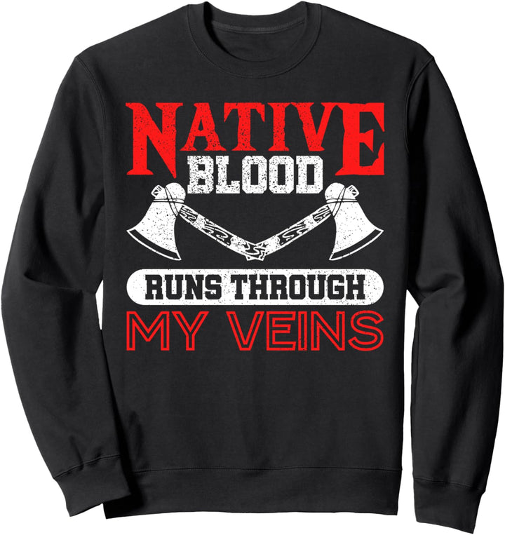 Ureinwohner USA Amerika Native Amerikaner Sweatshirt