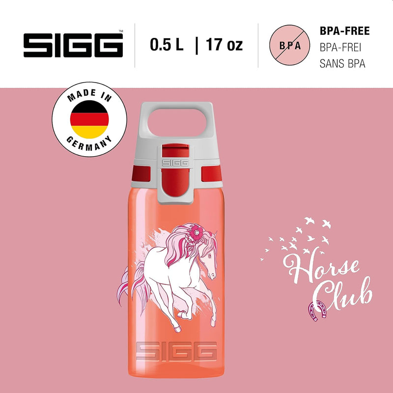 SIGG - Trinkflasche Kinder - Viva One - Kohlensäure Geeignet - Auslaufsicher - Spülmaschinenfest - B