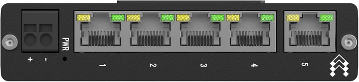 Teltonika TSW010 DIN Rain Switch 5 x RJ45 ports 10/100 Mbps (TSW010000000)