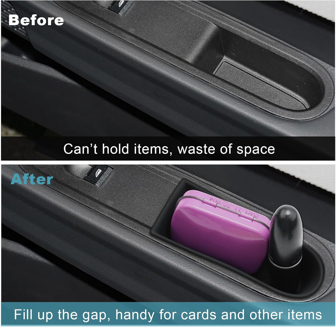 CDEFG Kompatibel mit Mini Cooper F65 F66 2024 2025 2026 Auto Aufbewahrungsbox Autotür Box Abdeckunge