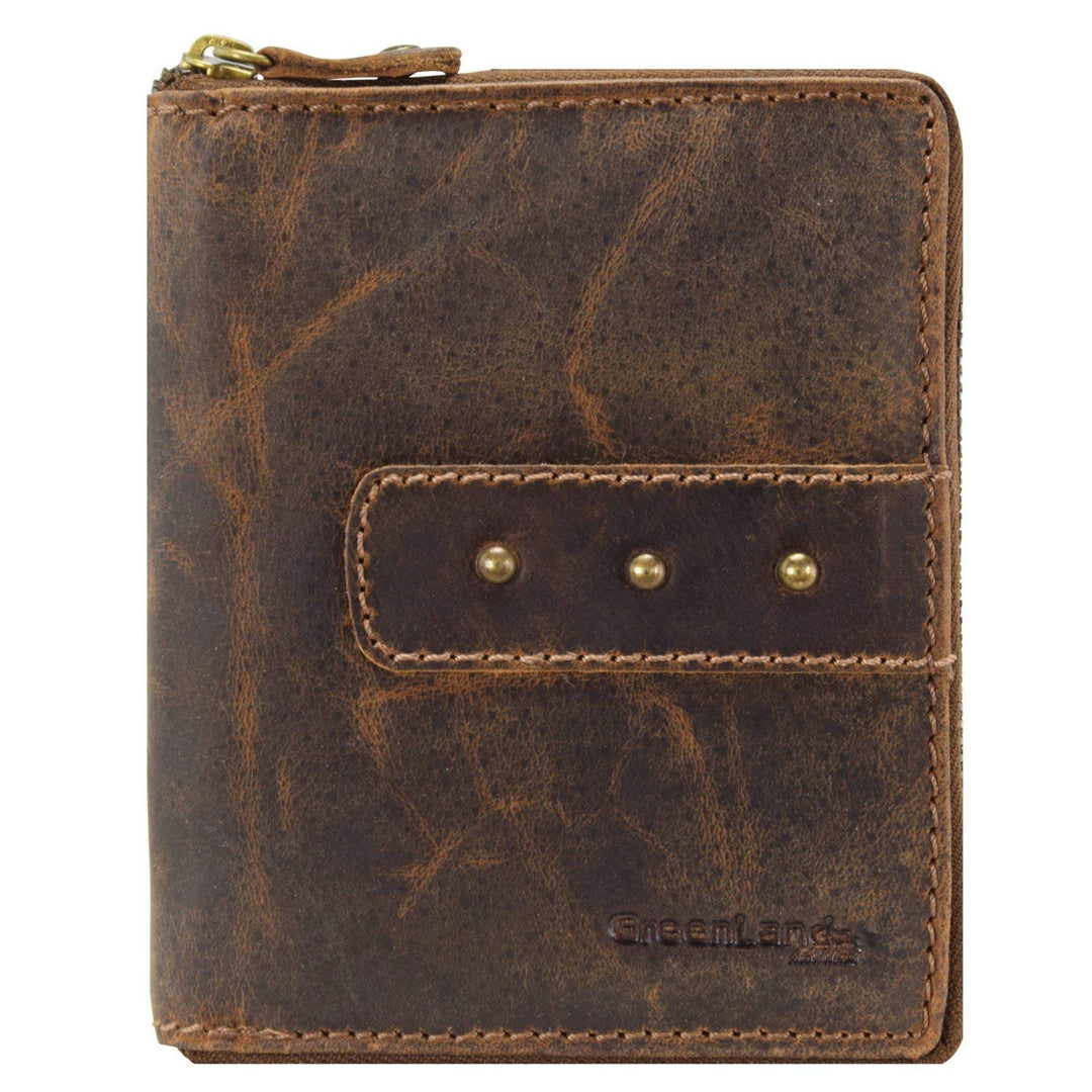 Greenland Nature Classic Geldbörse Leder 11 cm