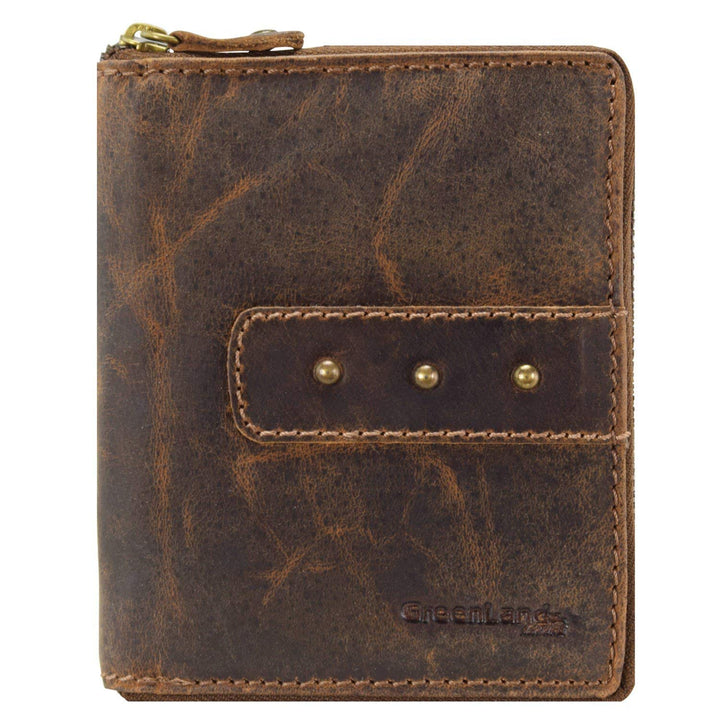 Greenland Nature Classic Geldbörse Leder 11 cm
