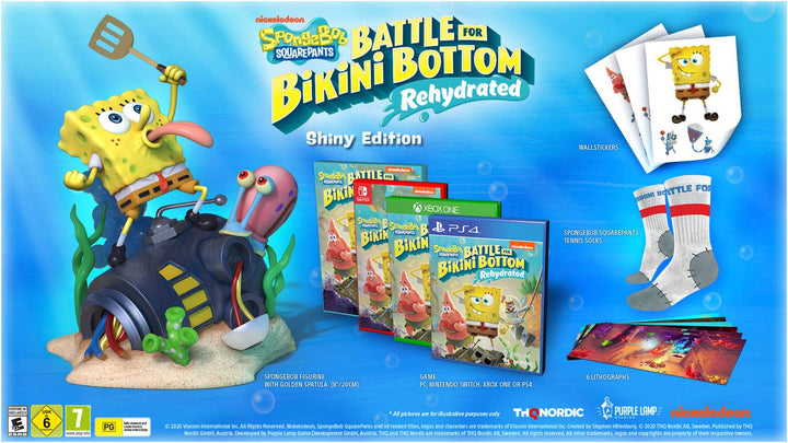Spongebob Schwammkopf: Battle for Bikini Bottom - Rehydrated - Shiny Edition - Xbox One