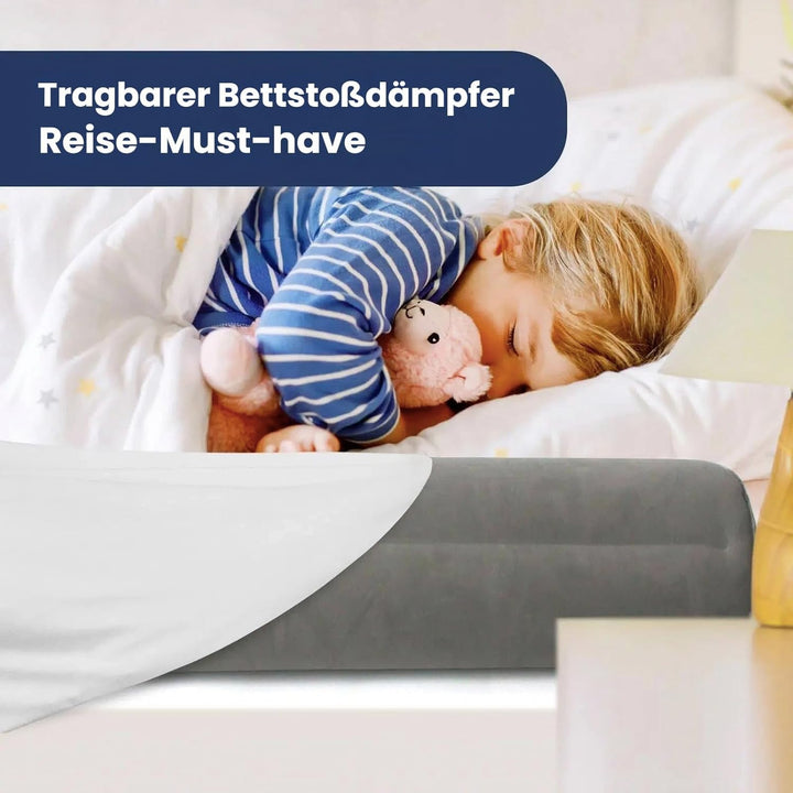 2er-Pack Aufblasbar Bettgitter Rausfallschutz Bettschutzgitter Bett Geeignet für Alle Betten, Mobile