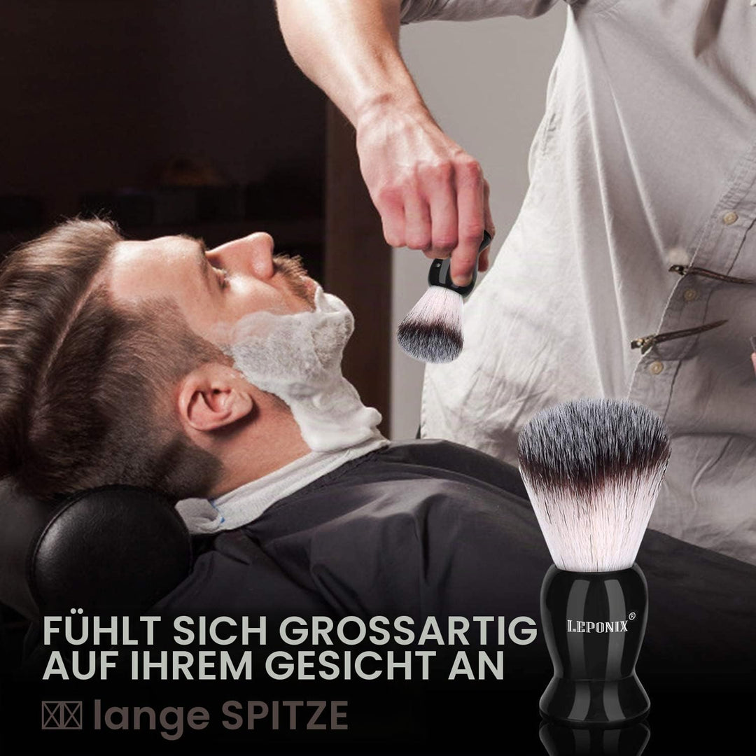 Rasierset für Männer, Aftershave-Geschenkset für Männer, mit Sandelholz-Rasiercreme, Aftershave-Bals