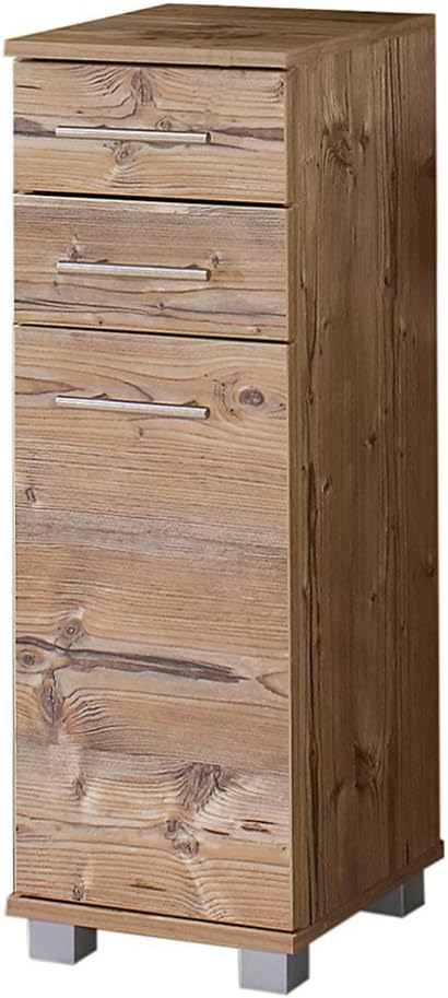 Schildmeyer Unterschrank 119969 Isola, 30x32.5x88 cm, silberfichte Dekor, Silberfichte