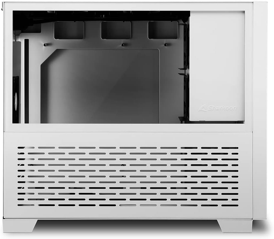 Sharkoon MS-Z1000 White, Micro-ATX PC Gehäuse, Weiss