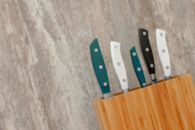 Arcos Messerblock - Universal Block zu Messer bis 25 cm - Gemacht aus Bamboo 280 x 215 x 90 mm - Far