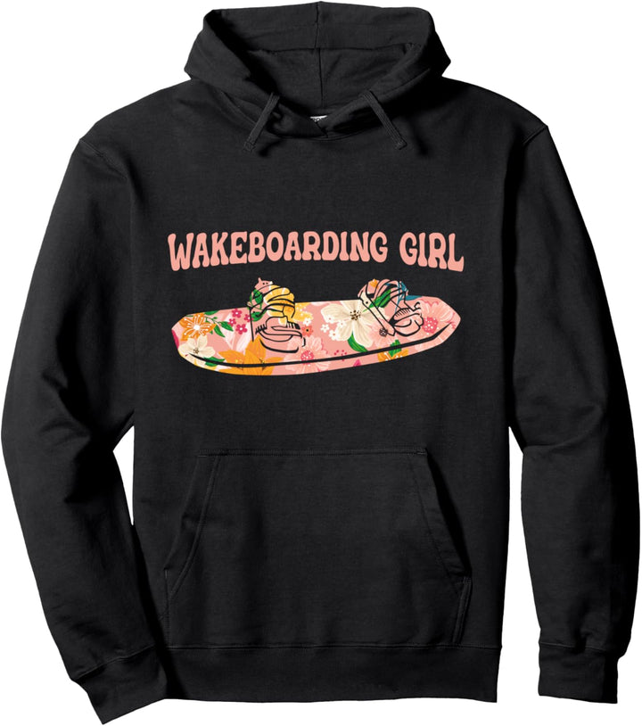 Wakeboard Girl Wakeboarder - Wakeboarden Wakeboarding Pullover Hoodie