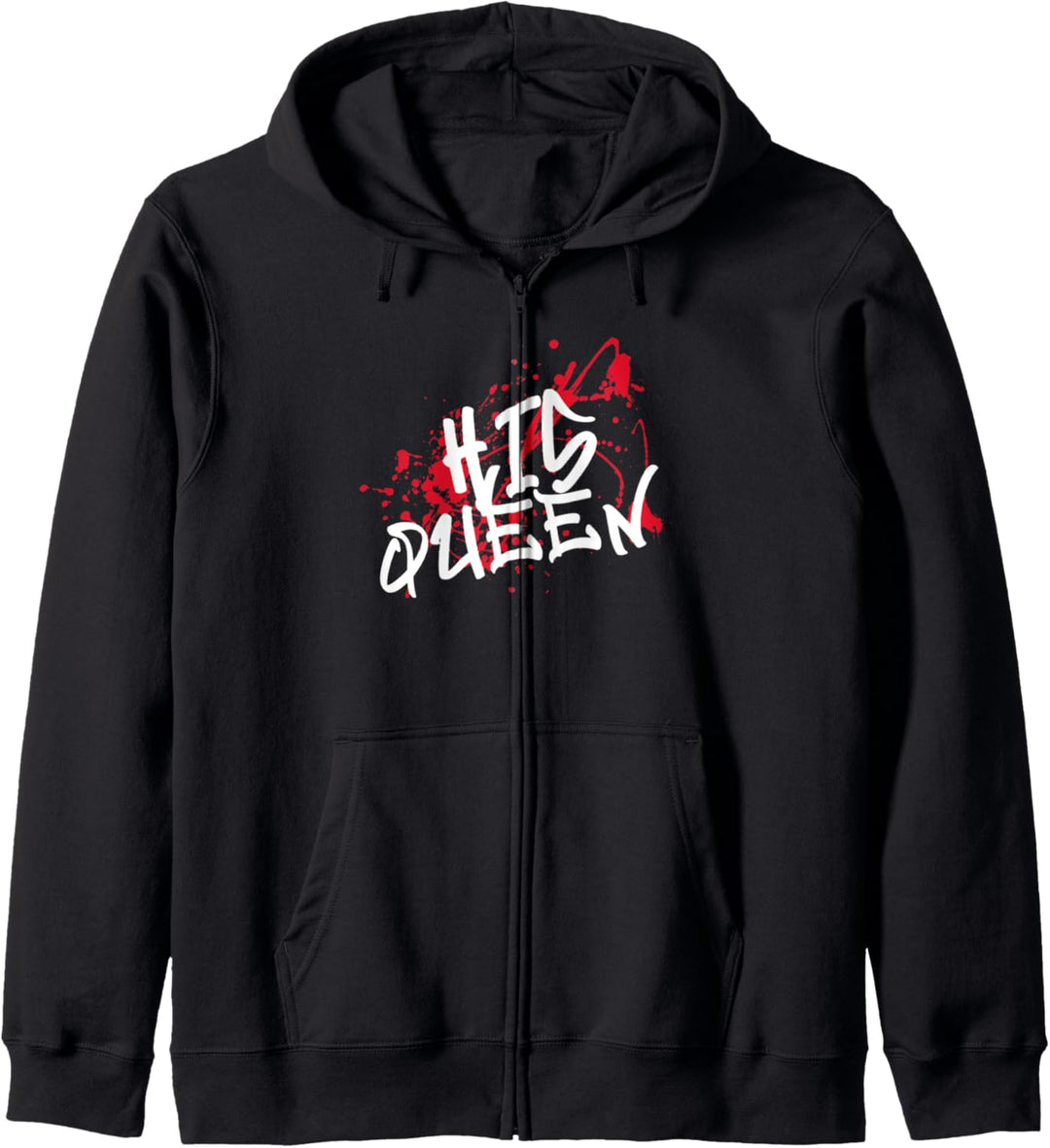 King Queen Pärchen Partnerlook Partner Kapuzenjacke
