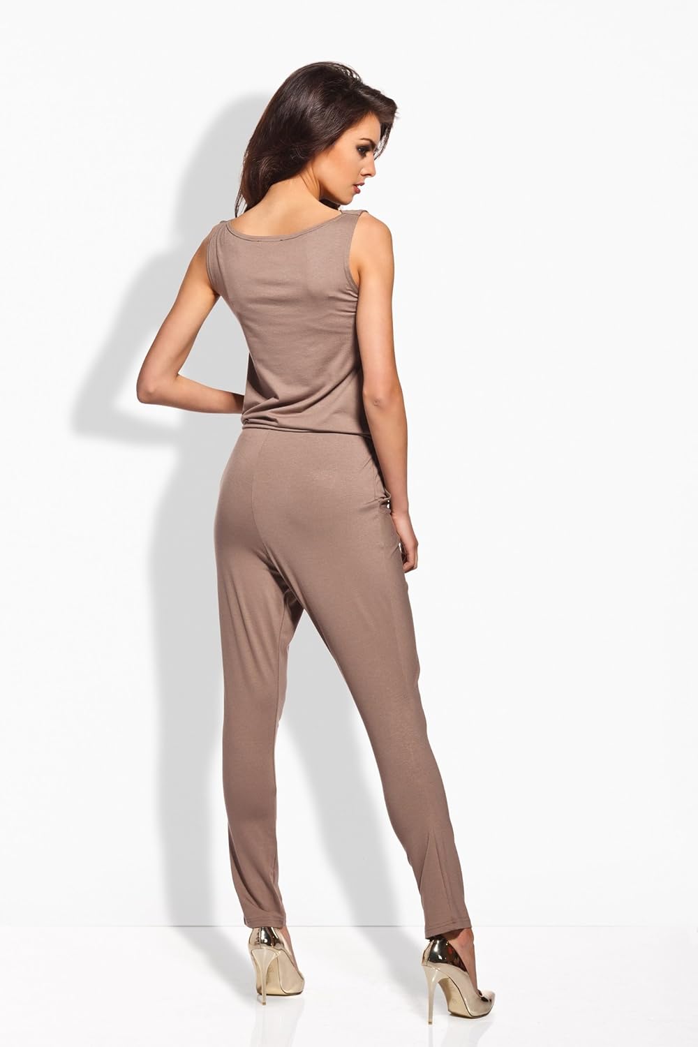 Lemoniade eleganter Jumpsuit mit modischem Schnitt und ausgefallenen Details (Made in EU) S Modell 1