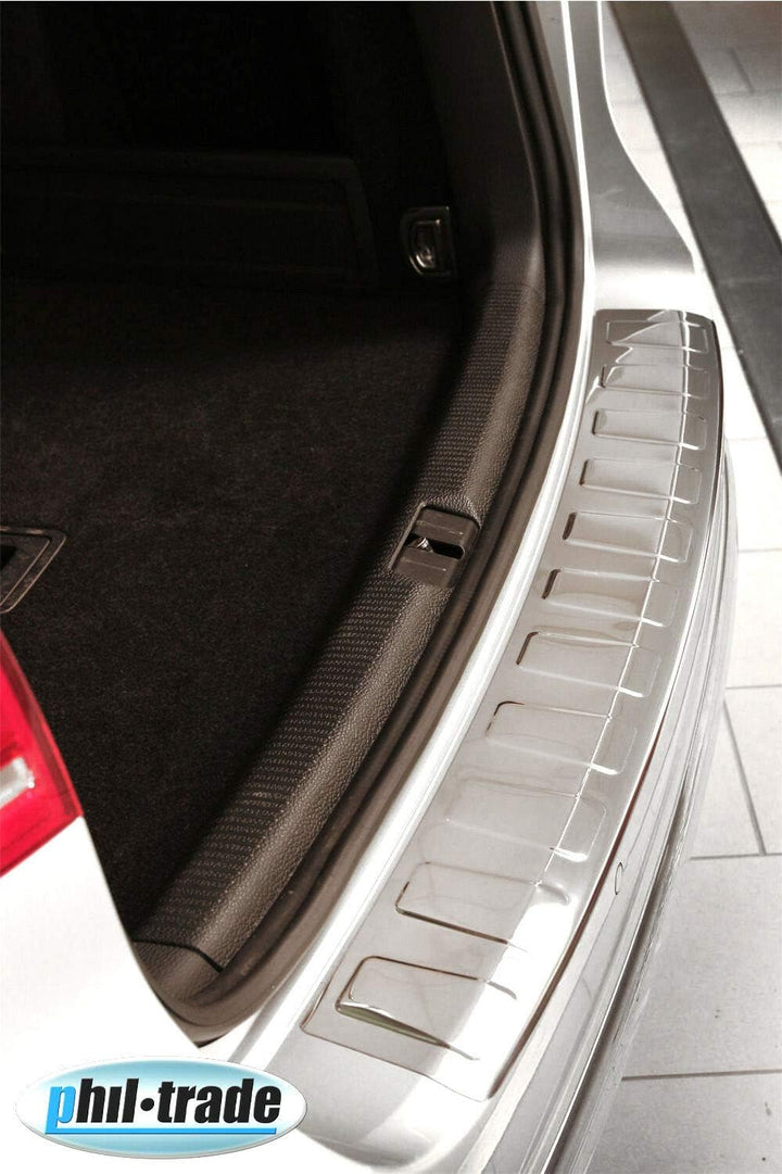 Ladekantenschutz Edelstahl CHROM kompatibel für VW PASSAT B7 KOMBI & ALLTRACK | 2010-2014 | premium