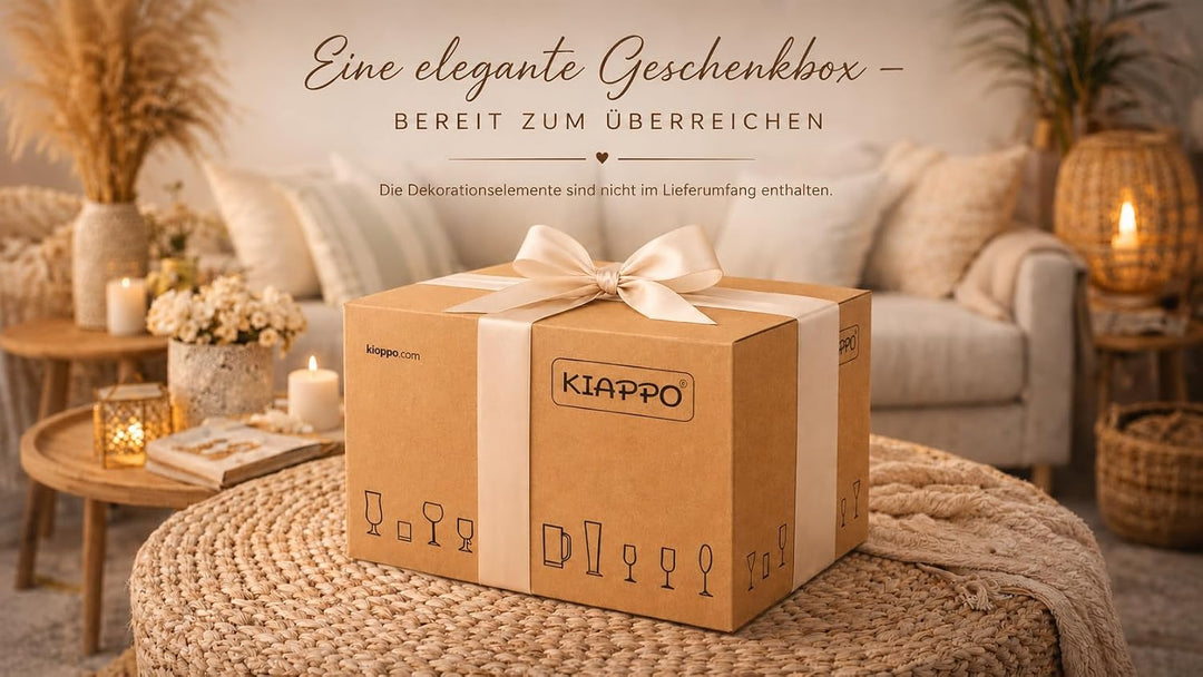 Geriffelte Glas-Karaffe Fonte 1,2L mit Silikondeckel – elegante Trinkkaraffe &amp; stilvoller Vase – ide