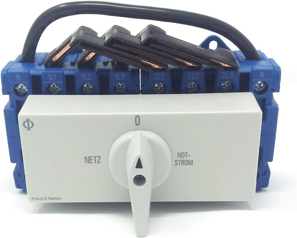 Kraus & Naimer KA40B-T904 Umschalter 4-polig 40A Netz 0 Notstrom (NF KG41B K950 VE2 F437)