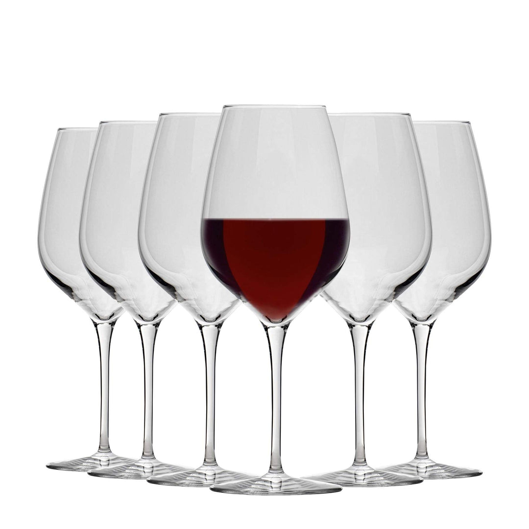 Bormioli Rocco 365745G42021990 InAlto TRE Sensi Weinglas, 625 ml, transparent